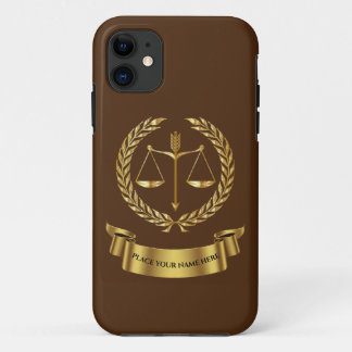 11 Funda para iPhone personalizada para abogado Case-