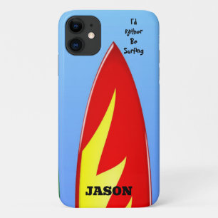 11 Funda para iPhone "Prefiero Estar Surfeando" de Ta