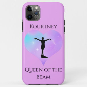 11 Pro Max Funda para iPhone Purple Queen Of The Beam Gimnasi