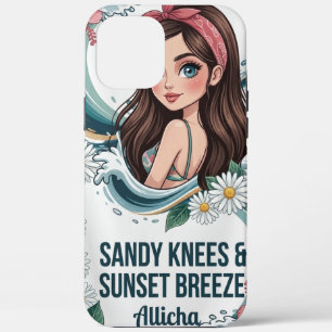 Funda para iPhone Salty Lil Tropical Hibiscus Ocea