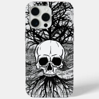 15 Pro Max Funda para iPhone Skull & Books Case-Mate
