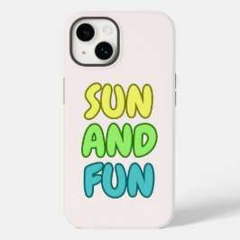 14 De Case-Mate Funda para iPhone Sun And Fun Tough