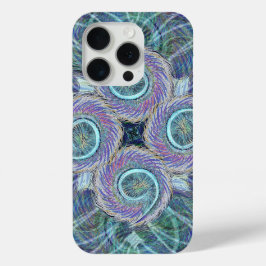 15 Pro Funda para iPhone Susea Blu Studios Feather