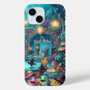 15 Funda para iPhone The Reef Notes Underwater Band 