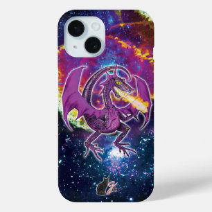 15 Funda para iPhone Tourmalina Dragón Cósmico Case-M