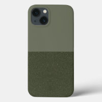 Funda para iPhone verde de dos tonos Moss 13 - Per
