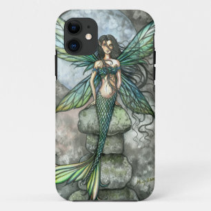 11 Funda para iPhone Verde Hada Sirena