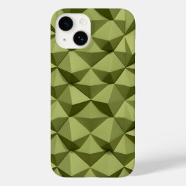 14 De Case-Mate Funda para iPhone Verde Oliva Textura Minimalista