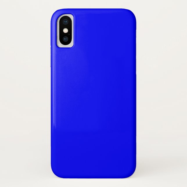 Funda De Case-Mate Para iPhone Funda para iPhone X Azul (Reverso)