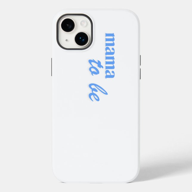 Funda De Case-Mate Para iPhone Funda para teléfono 14 "futura mamá" (Reverso )