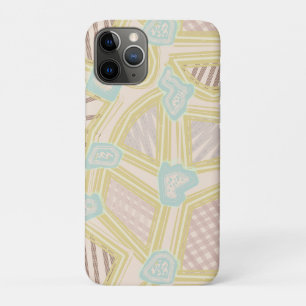 iPhone 11 Pro Funda para Teléfono Abstracta Geométrica Pastel Mo