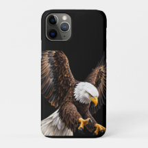 Funda para teléfono ajustada Águila Calva Majestuo