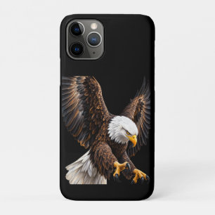 iPhone 11 Pro Funda para teléfono ajustada Águila Calva Majestuo