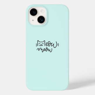 iPhone 14 De Case-Mate Funda para teléfono Blue Meow