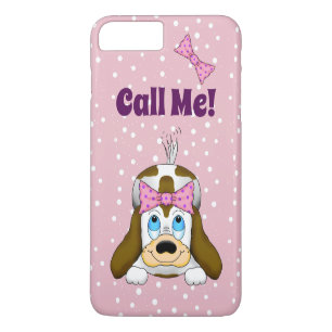 Funda para teléfono celular de cachorro lindo "Llá