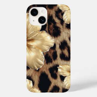 Funda Para iPhone 14 De Case-Mate Funda para teléfono con estampado de leopardo