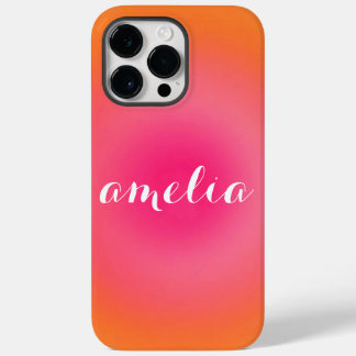 iPhone 14 Pro Max De Case-Mate Funda para teléfono con nombre en serif personaliz
