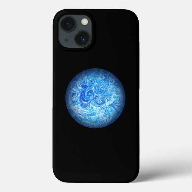Funda De Case-Mate Para iPhone Funda para teléfono de arte fluido Calm Tide (Reverso)