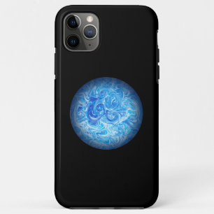iPhone 11 Pro Max Funda para teléfono de arte fluido Calm Tide iPhon