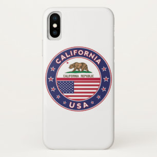 iPhone X Funda para teléfono de California