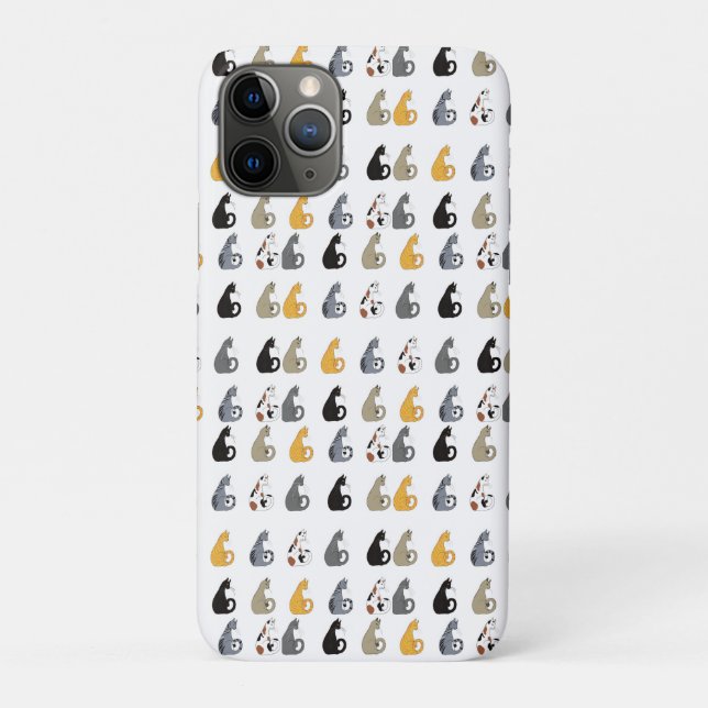 Funda De Case-Mate Para iPhone Funda para teléfono de gatitos (Reverso)