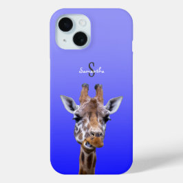 iPhone 15 Funda para teléfono de jirafa