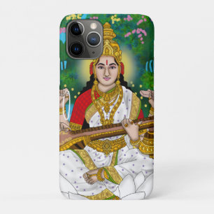 iPhone 11 Pro Funda para teléfono de la diosa Saraswati