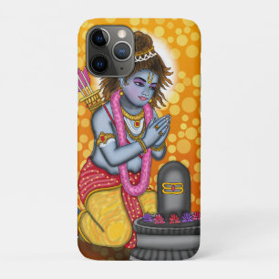iPhone 11 Pro Funda para teléfono de niño Rama adorando a Shiva