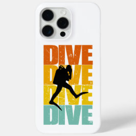 iPhone 15 Pro Max Funda para teléfono Dive Dive Dive