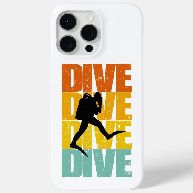 Funda De Case-Mate Para iPhone Funda para teléfono Dive Dive Dive (Reverso )