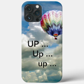 Funda para teléfono - Globo aerostático arcoíris