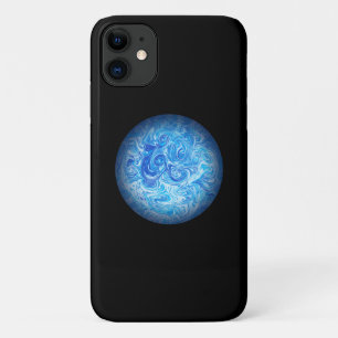 Funda para teléfono iPhone 11 Calm Tide Fluid Art