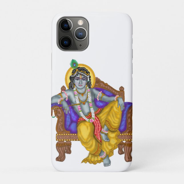 Funda De Case-Mate Para iPhone Funda para teléfono Krishna (Reverso)