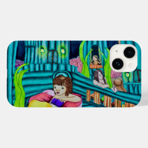 iPhone 14 De Case-Mate Funda para teléfono resistente y ligera Escondite