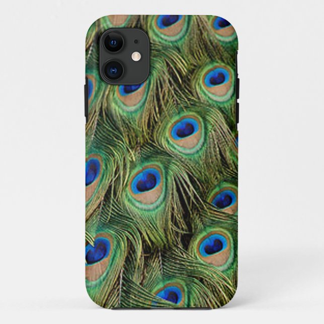 Funda De Case-Mate Para iPhone Funda Peacock iPhone 5 (Reverso)