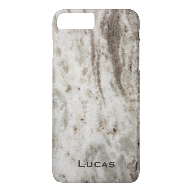 Funda De Case-Mate Para iPhone Funda Pearl Granite iPhone 7 Plus personalizado (Reverso)