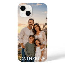 Funda personalizada con nombre y foto para iPhone