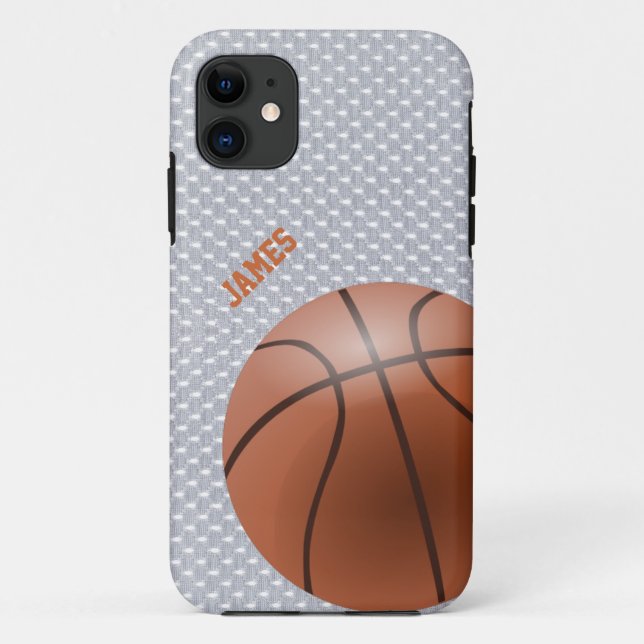 Funda De Case-Mate Para iPhone Funda personalizada de baloncesto para iPhone 5 (Reverso)