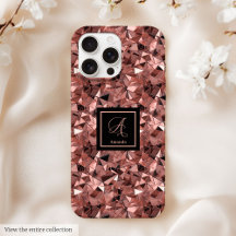 Funda personalizada para iPhone 13 Rose Gold Elega