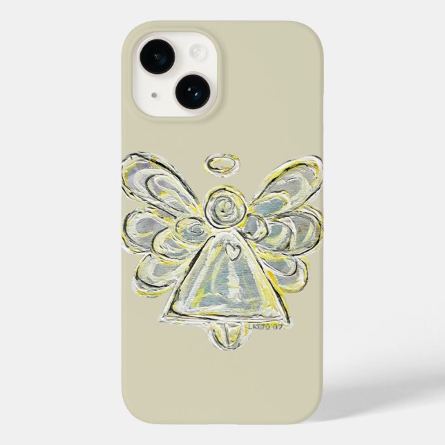 Funda De Case-Mate Para iPhone Funda personalizada para iPhone Ángel de la Guarda (Reverso )
