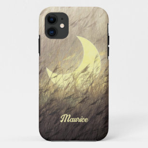 11 Funda personalizada para iPhone Moon in Grass