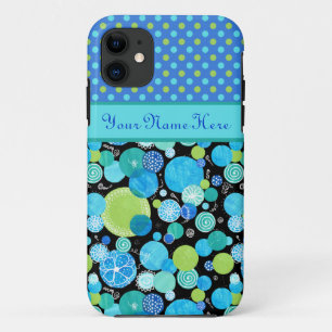 11 Funda personalizado para iPhone 5/5: lunas quirky,