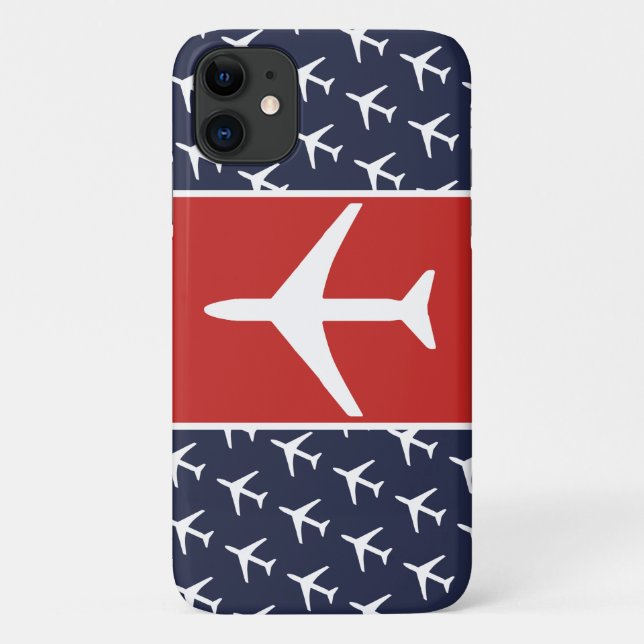 Funda De Case-Mate Para iPhone Funda piloto de Aviación Volante iPhone 11 (Reverso)