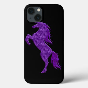 13 Funda Purple Fire Unicorn para iPhone 6