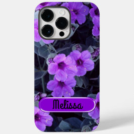 Funda Para iPhone 14 Pro Max De Case-Mate Funda Purple Floral iPhone 14 Pro Max