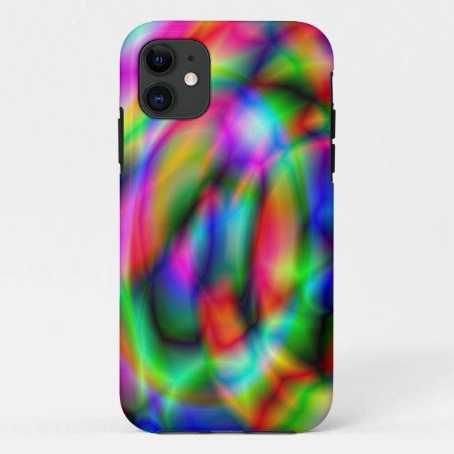 Funda De Case-Mate Para iPhone Funda Rainbow Mirage para iPhone (Reverso)