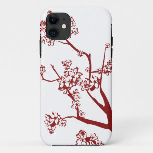 Funda Red Cherry Blossom iPhone 5