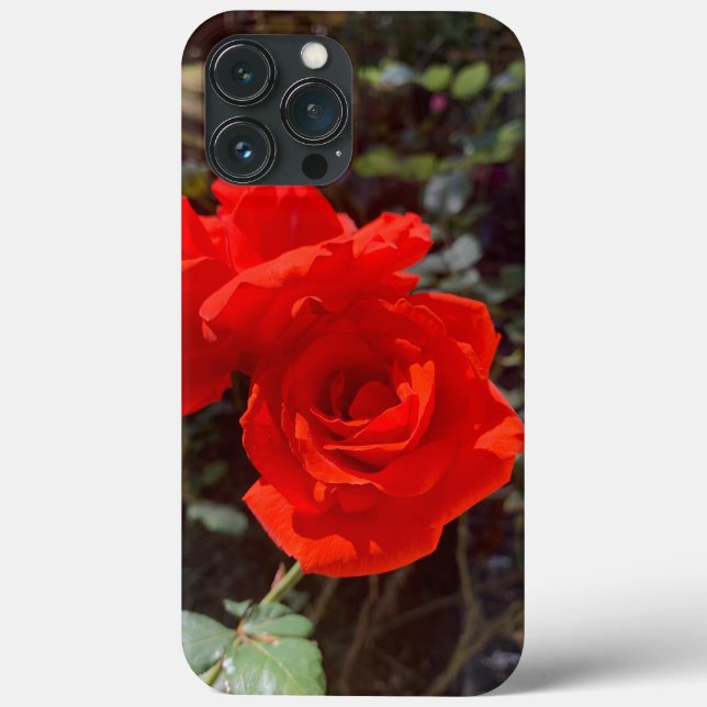 Funda De Case-Mate Para iPhone Funda Red Rose iPhone 13 Pro Max (Reverso )