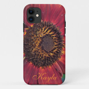 Funda Red Sunflower iPhone 5 *personalizar*