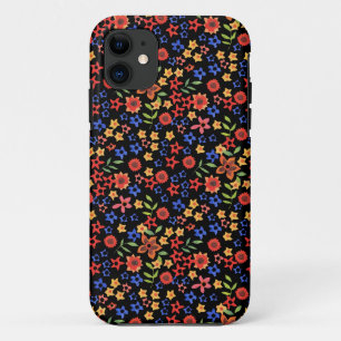 Funda Para iPhone 11 Funda Retro Floral Miniprint Personalizado iPhone